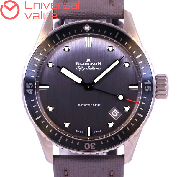 ブランパンフィフティ ファゾムス バチスカーフ5000.1210.G52A