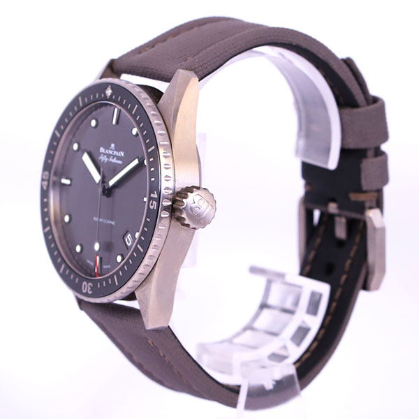 ブランパンフィフティ ファゾムス バチスカーフ5000.1210.G52A2枚目