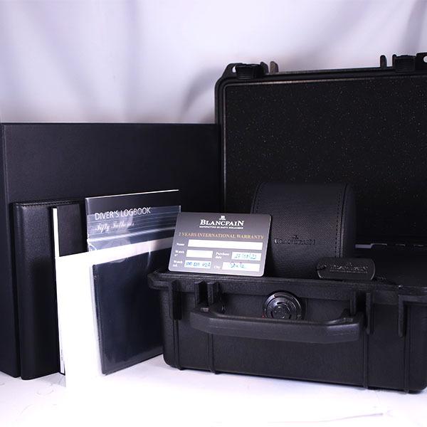 ブランパンフィフティ ファゾムス バチスカーフ5000.1210.G52A8枚目