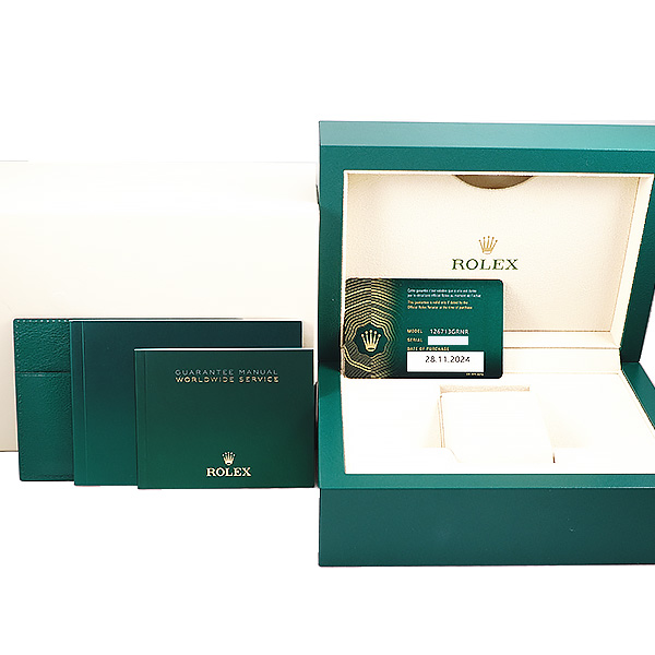 ロレックスGMTマスターII126713GRNR8枚目