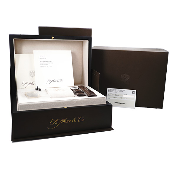 Hモーザーエンデバー スモールセコンド1321-06018枚目