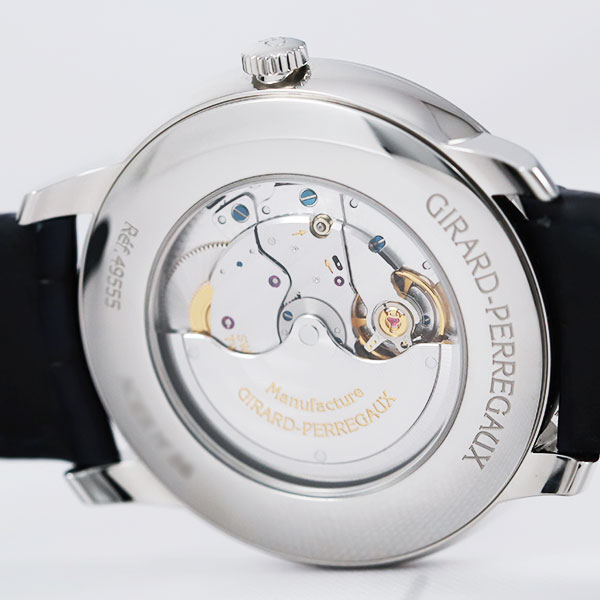 ジラール・ペルゴ ジラール・ペルゴ GIRARD PERREGAUX 1966 Orion 49555-11-435-BB4A ブルー文字盤 腕時計 