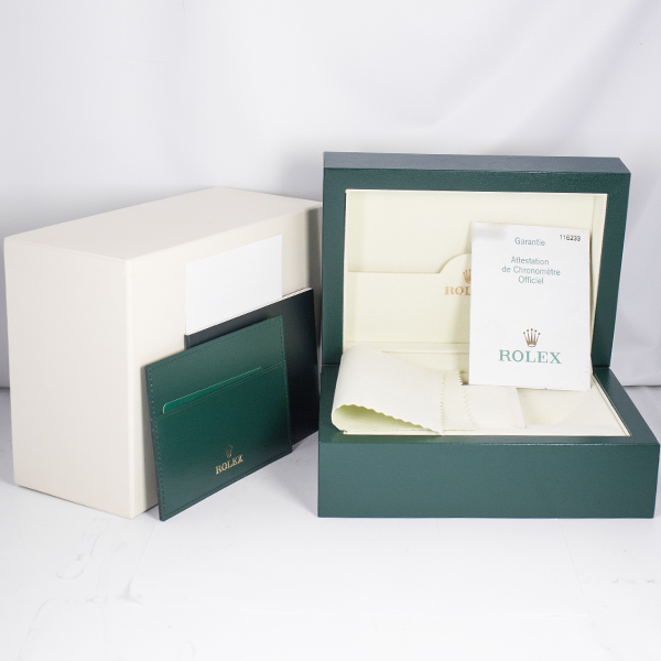 ロレックスデイトジャスト ブラックサンビーム1162338枚目