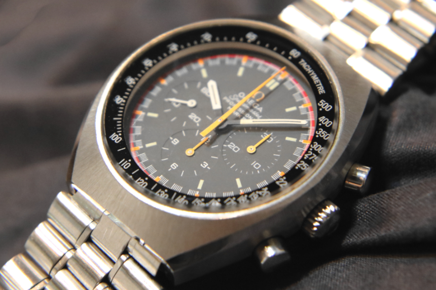 【OMEGA】オメガ スピードマスター マーク2 145.014 ステンレススチール 自動巻き クロノグラフ メンズ 黒文字盤 腕時計